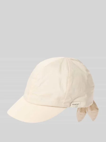 Czapka z daszkiem i naszywką z logo model ‘Wupper’ Barts beżowa