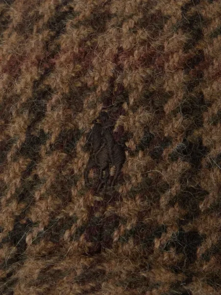 Briaunotas pusiau užtrauktukas zomšinės bokseriai Polo Ralph Lauren balta