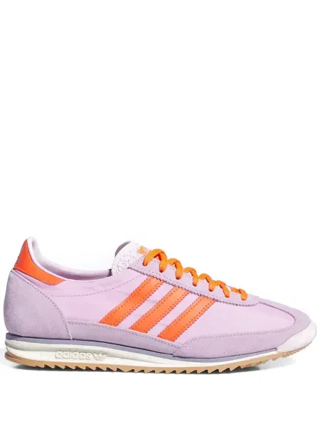 Zomšinės dryžuotos sportbačiai Adidas Stan Smith mėlyna