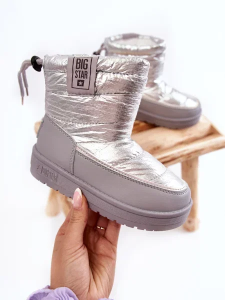 Gyerek félcipő Big Star Shoes szürke