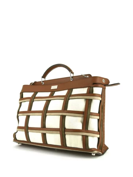 Kabelka Fendi Pre-owned hnědá