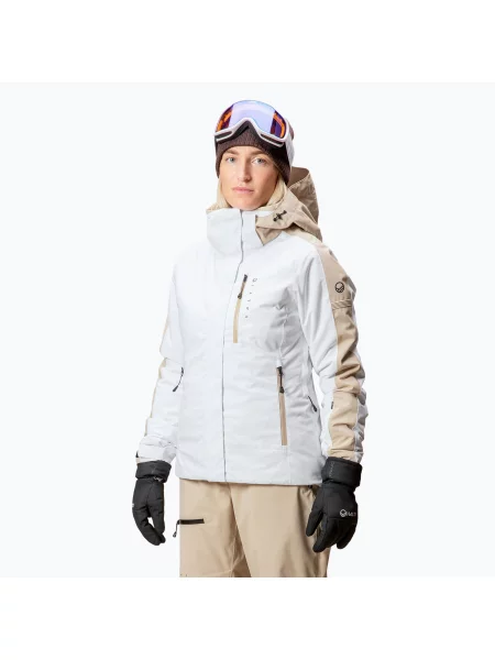 Дамско скиорско яке Halti Radius DX white бяло