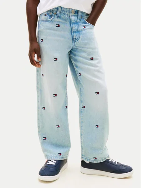 Tommy Hilfiger Farmer Wavy Flag világoskék