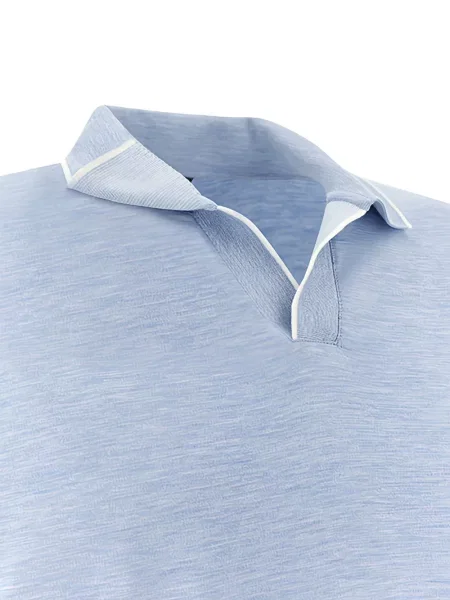 Gulerat tricou Paul & Shark albastru