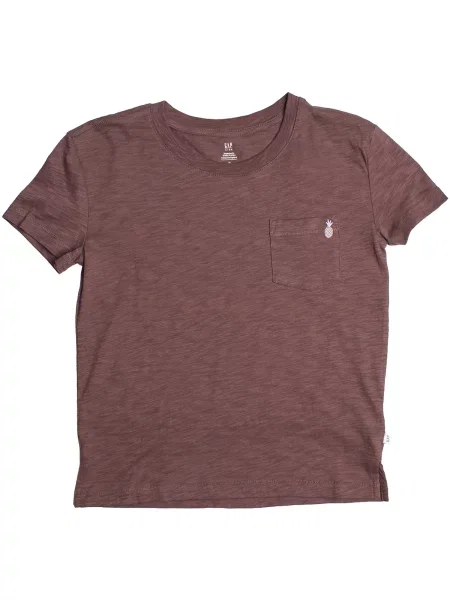 Tricou copii Gap maro
