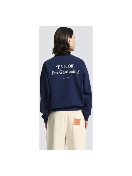 Bluza Bram's Fruit z nadrukiem niebieska