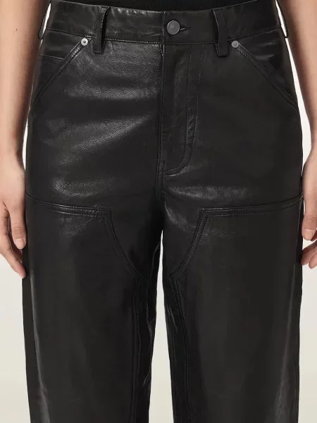 Кожаные брюки Allsaints