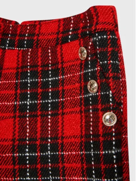 Šortky z materiálu Guess červené