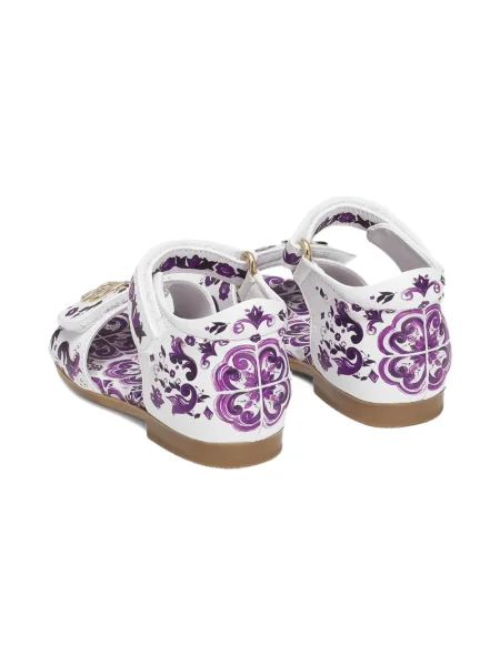 Sandały dziecięce Dolce And Gabbana białe