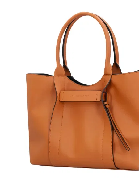 Geantă shopper Longchamp din piele
