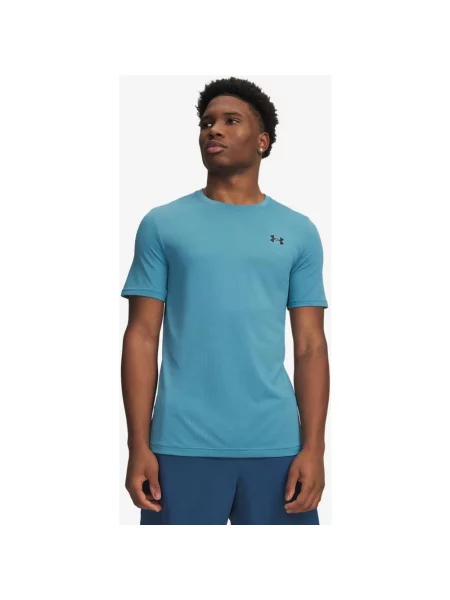 Koszulka z krótkim rękawem Under Armour Vanish Elite Seamless cielisty S niebieski