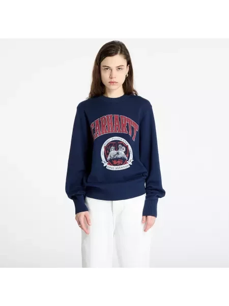 Svetr Carhartt WIP Library College Sweater UNISEX Ink S
