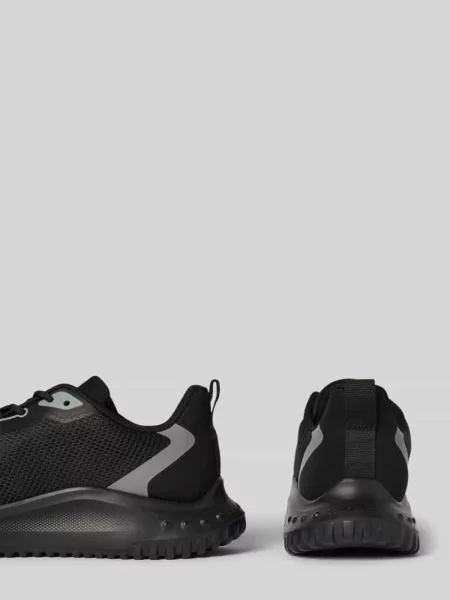 Calvin Klein Jeans sneakersy EVA RUNNER L-UP MIX MESH LOGO CK czarny
