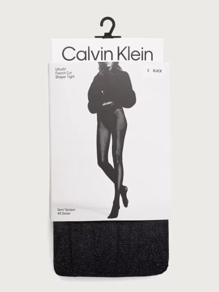 Calvin Klein punčocháče černé