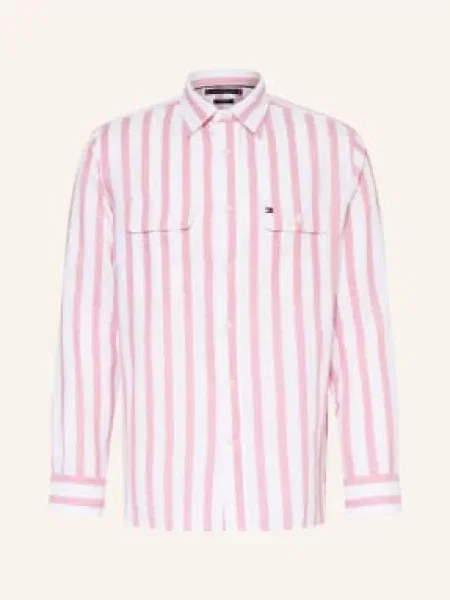 Tommy Hilfiger Košile Comfort Fit / růžová bílá