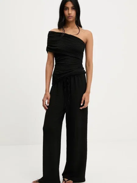 Majica in hlače Answear Lab črna