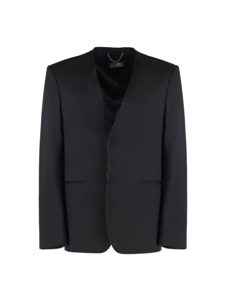 Maison Margiela marynarka z wełną x Wardro czarny