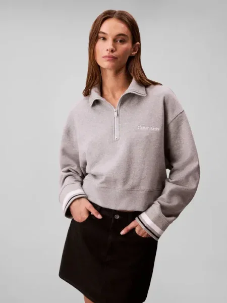 Calvin Klein Performance Hanorac | Relaxed fit gri