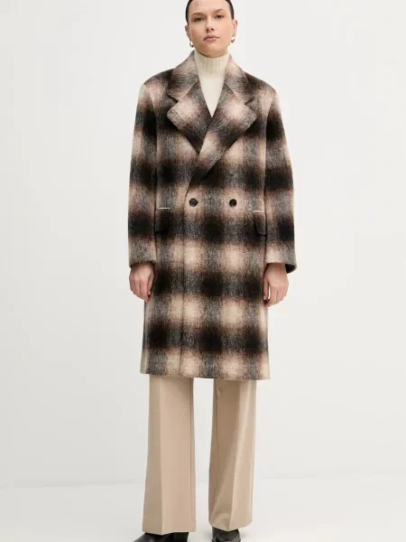 Palton Joop! de lână maro