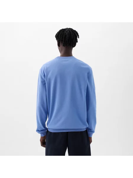 Mikina GAP Logo Crewneck cabana blue modrá