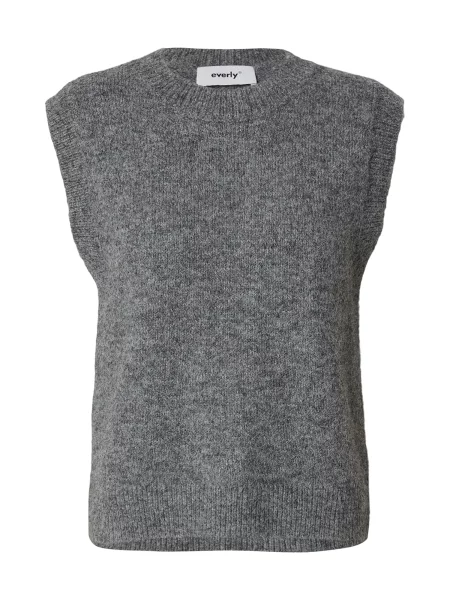Everly® Vestă tricotată gri