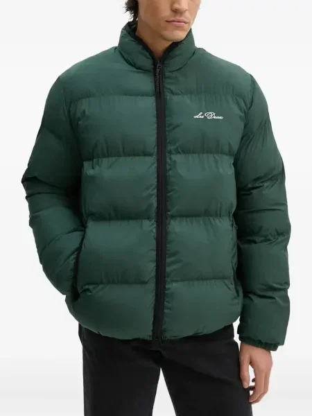 Geacă Les Deux cu broderie verde