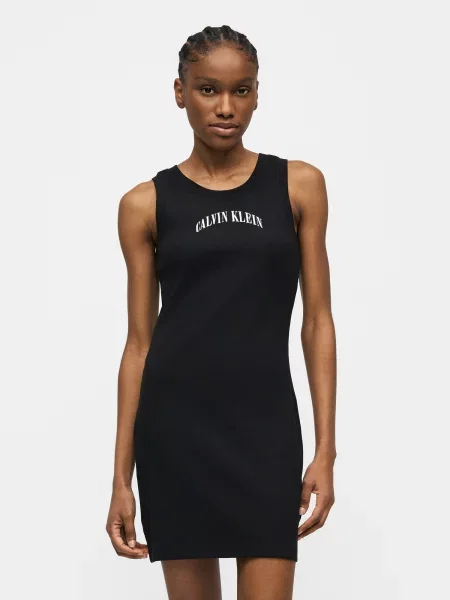 Calvin Klein Jeans Krojové nohavice čierna biela