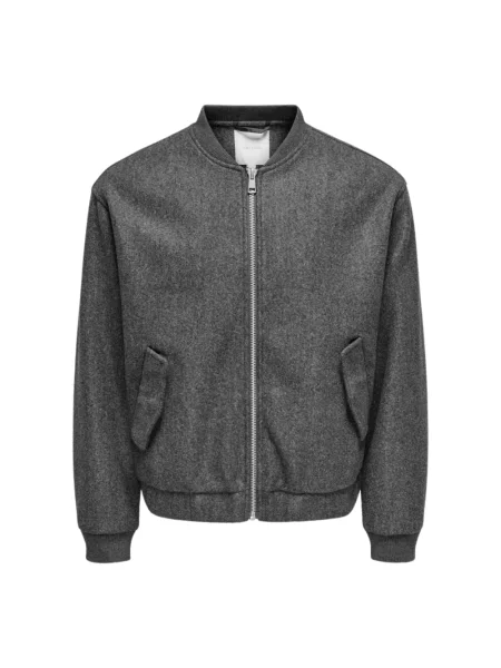Kurtka bomber Only & Sons szary