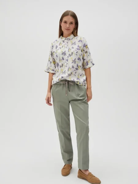 Pantaloni Marisse alb
