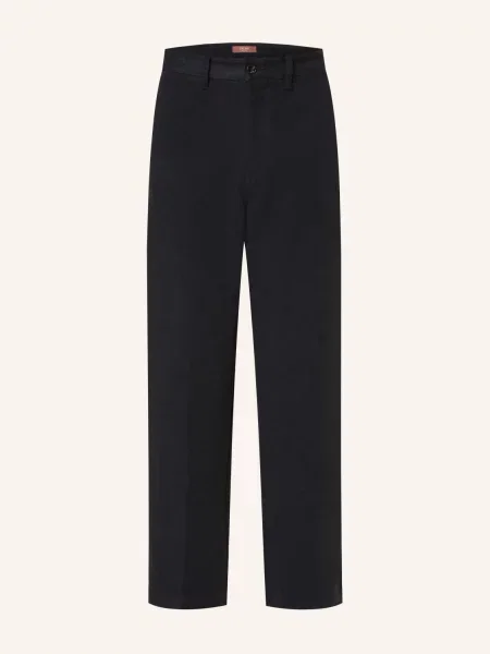 Cruna Chino Kalhoty Greenwich Regular Fit tmavě modrá