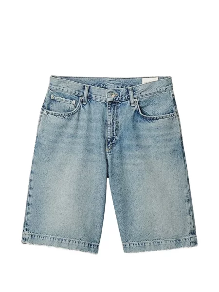 Pantaloni scurți din denim Rag & Bone albastru