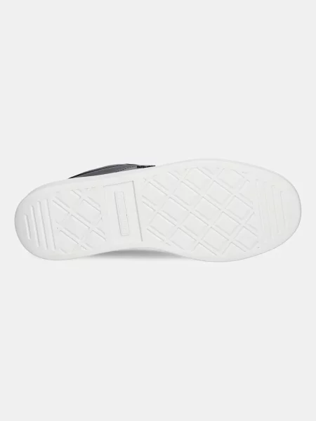 Tommy Hilfiger Кожени маратонки TH HERITAGE COURT SNEAKER LTR черно