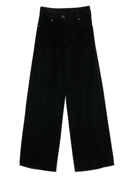 Pantaloni Forte_forte de catifea negru