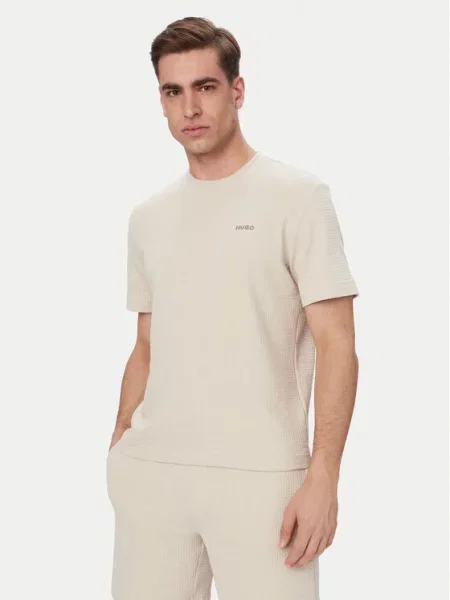 HUGO Tricou Austin deschis bej