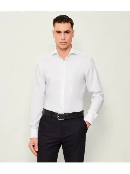 BOSS BLACK Cămașă alb