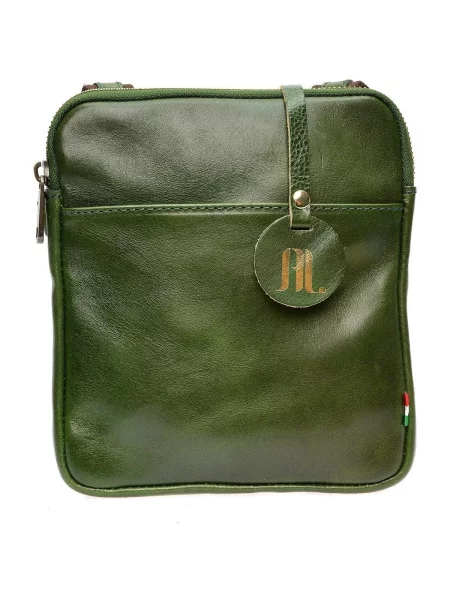 Geanta crossbody Anna Luchini verde