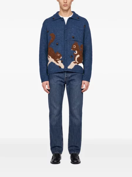 Cardigan Baziszt albastru
