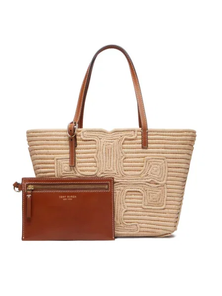 Tory Burch Geantă Ella deschis bej