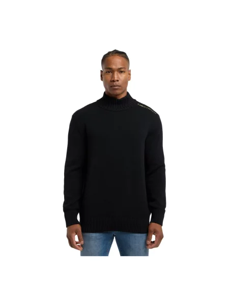 Sweter Carlo Colucci czarny