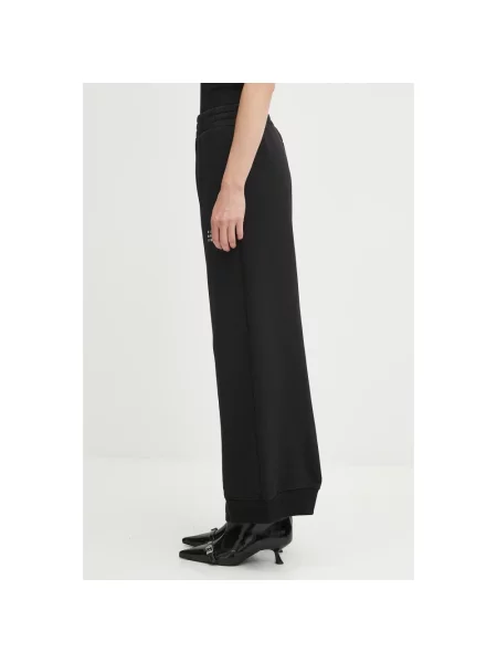 Spodnie dresowe Mm6 Maison Margiela z logo czarne