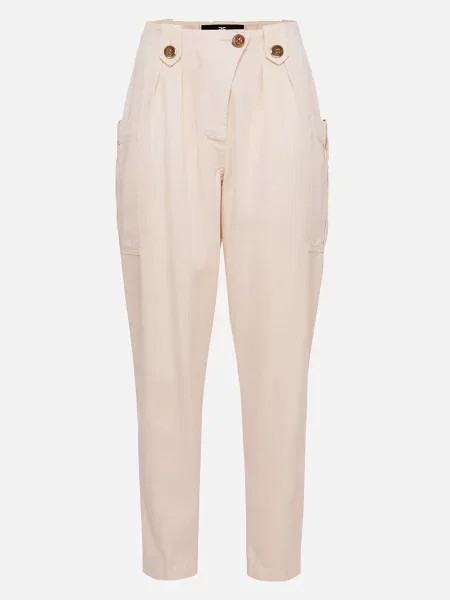 Брюки Elisabetta Franchi бежевые