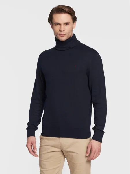 Tommy Hilfiger Поло Pima Тъмносин