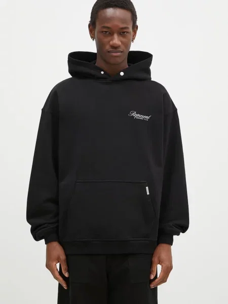 Hanorac REPRESENT Represent Owners Club Script Hoodie Black L negru
