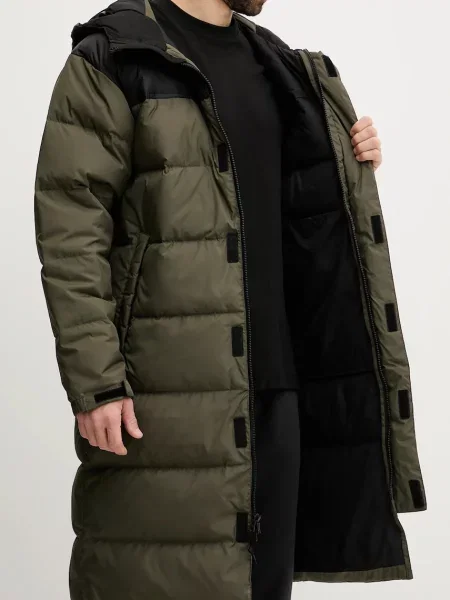 Пухова куртка The North Face Nuptse зимова зелений