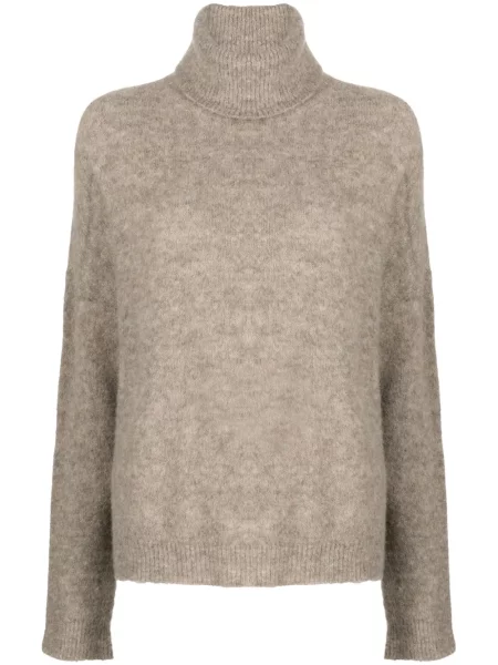 Sweter Transit brązowy