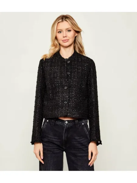 Joop! Jachetă Jacy | Cropped Fit negru