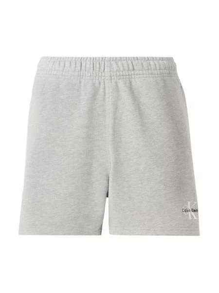 Calvin Klein Jeans Hlače svetlo siva