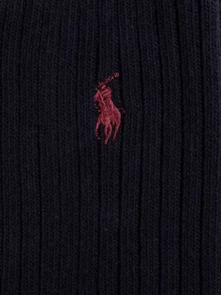 Skarpety z wyhaftowanym logo model ‘CREW SOCK’ Polo Ralph Lauren Underwear granatowe