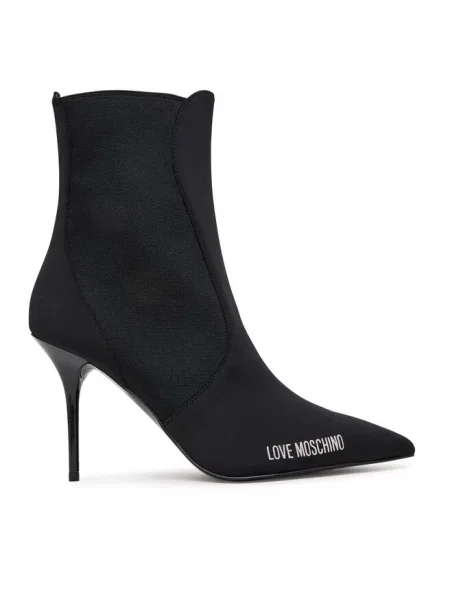 Botki LOVE MOSCHINO czarne