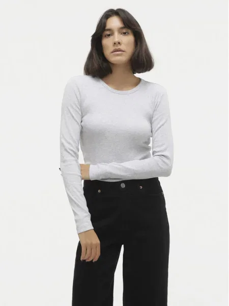 Vero Moda Bluză Chloe gri